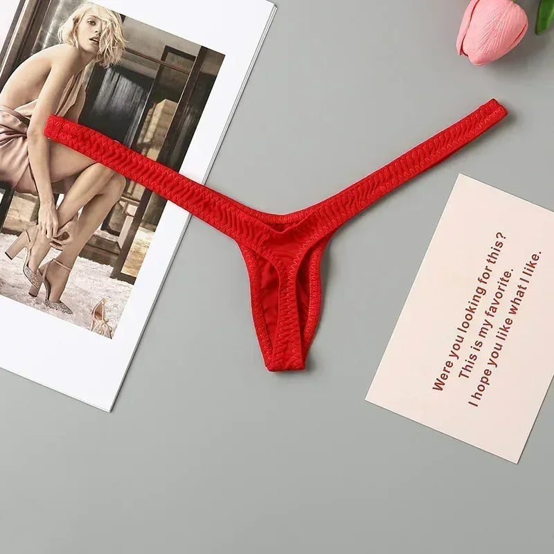 LunaSilk™ 4-Pack Seamless Cotton Thongs – Breathable, Invisible & All-Day Comfort