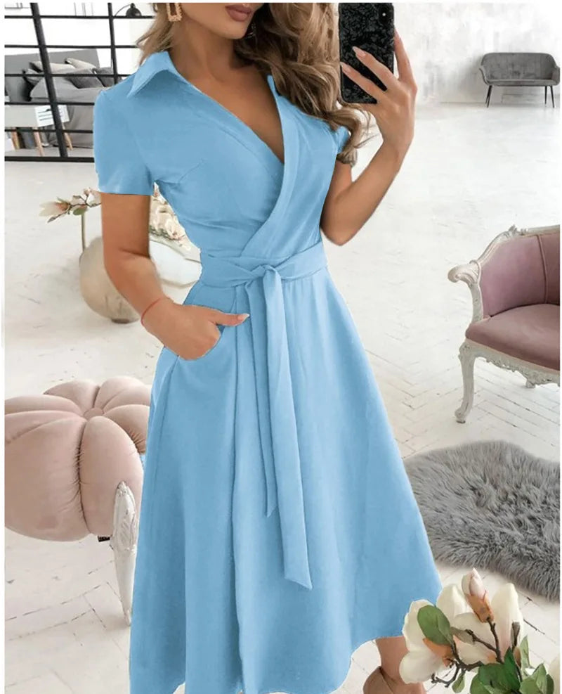 Cali Breeze Wrap Dress
