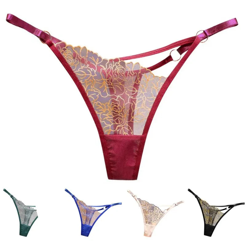 Embroidered Grace Adjustable Panties