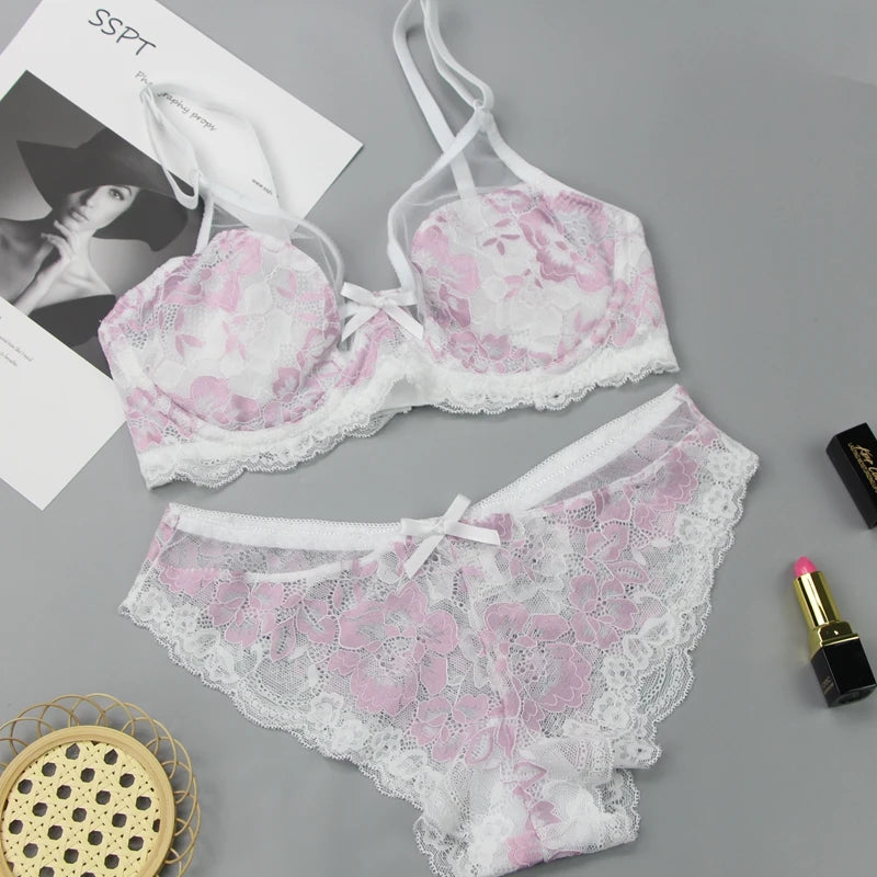 Sheer Elegance Lace Bra