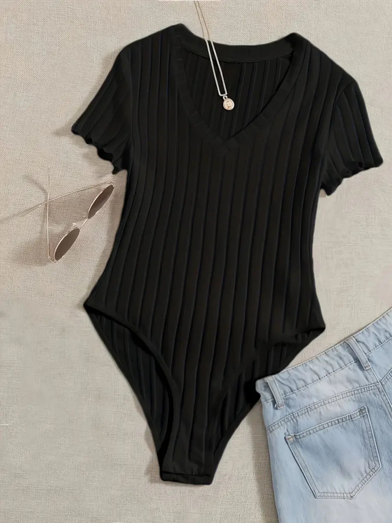 V-Neck Summer Essence Bodysuit