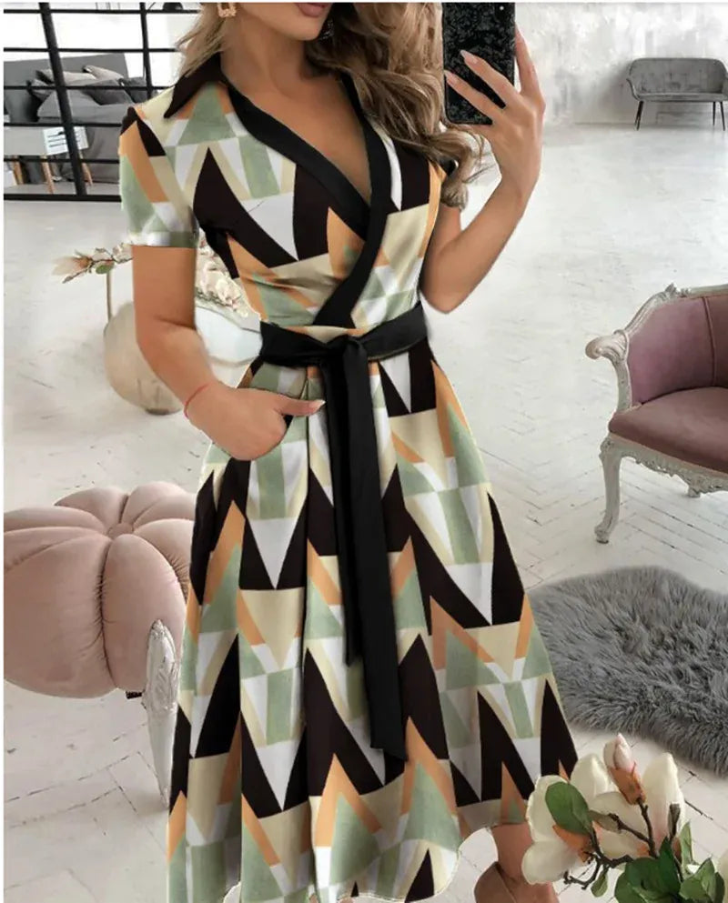 Cali Breeze Wrap Dress