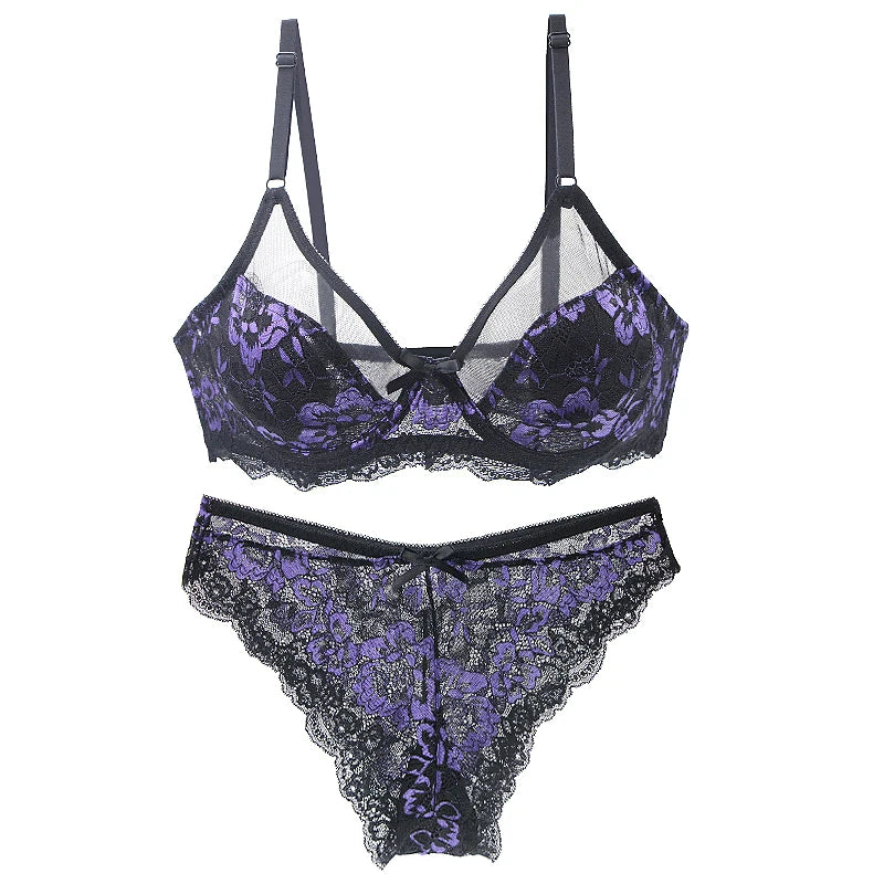 Sheer Elegance Lace Bra