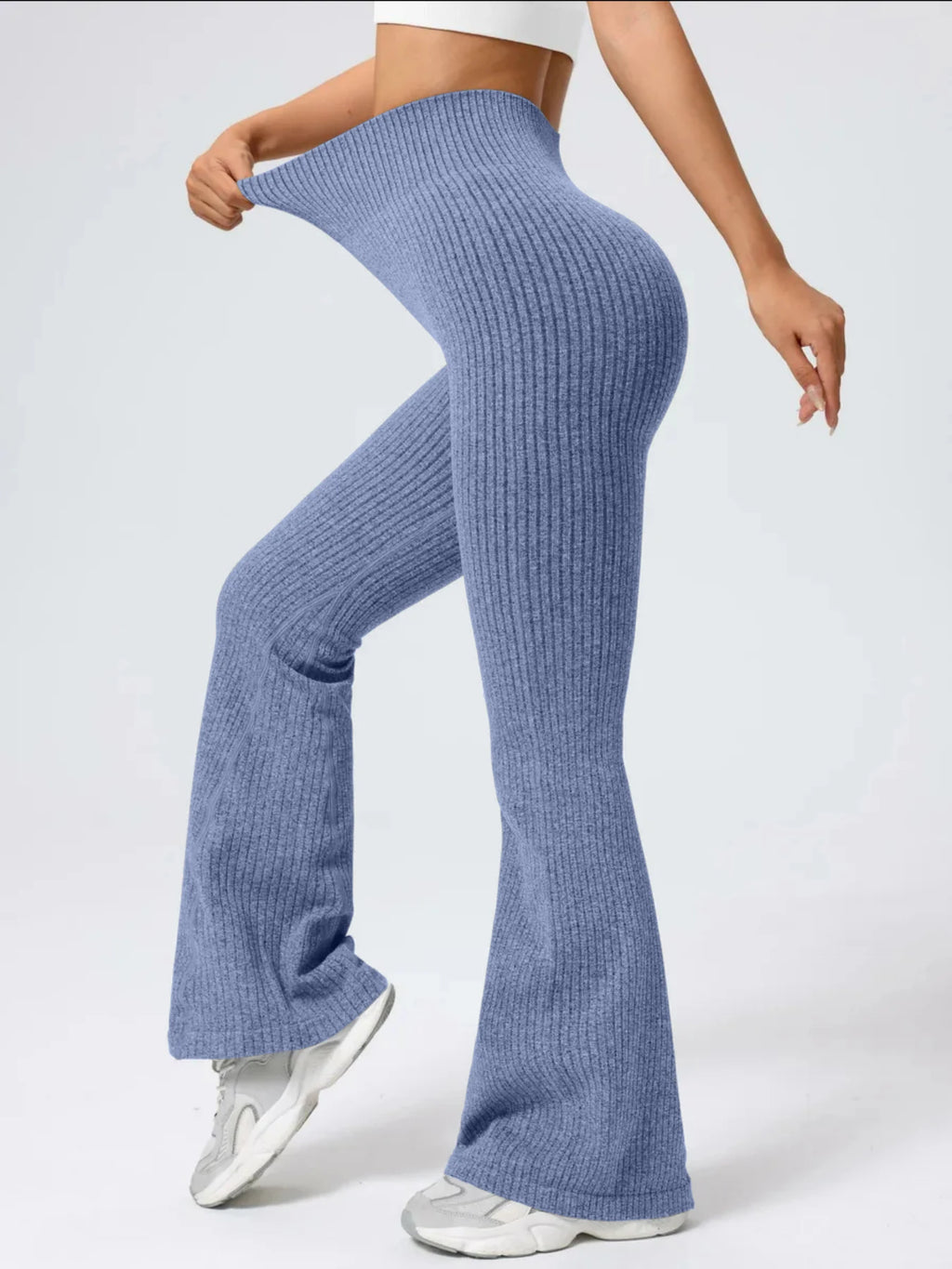 High Waist Bell Bottom Yoga Pants