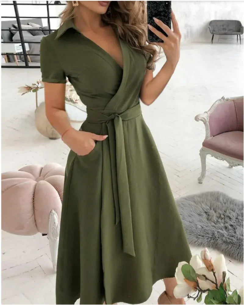 Cali Breeze Wrap Dress