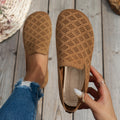 LazyFit Slip-Ons – Breathable Knit Comfort Flats