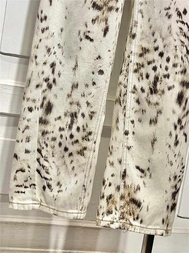LeopardCore Wide Jeans 🐆