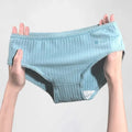 5-Pack Women’s Cotton Briefs – Soft Breathable Mid-Waist Thin Summer Underwear Set