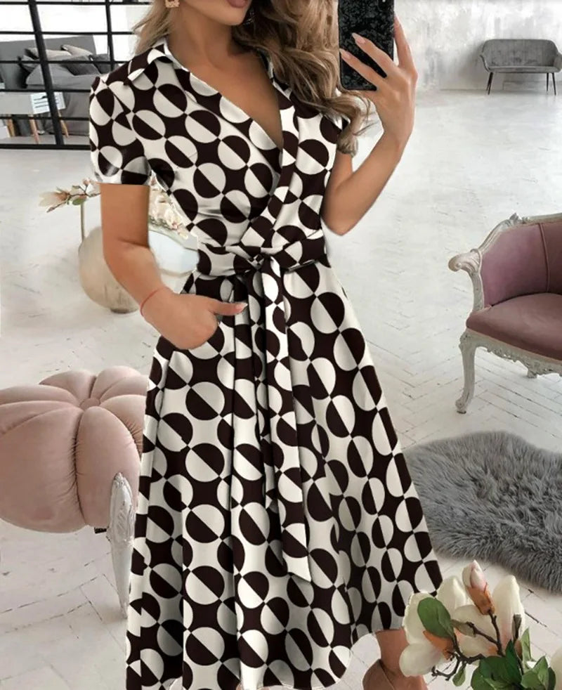 Cali Breeze Wrap Dress