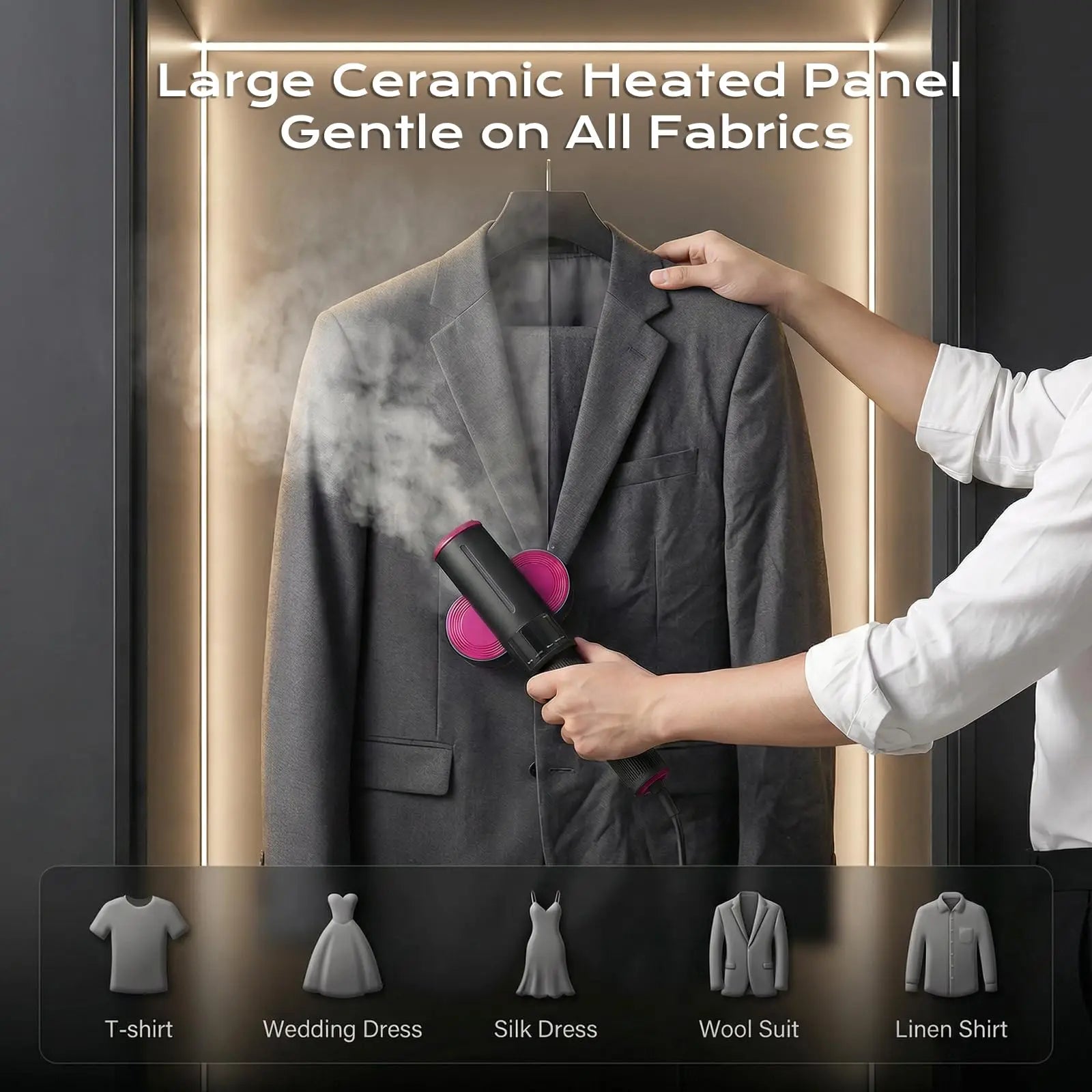 Smooth & Go: The Ultimate 2-in-1 Travel Steamer & Iron