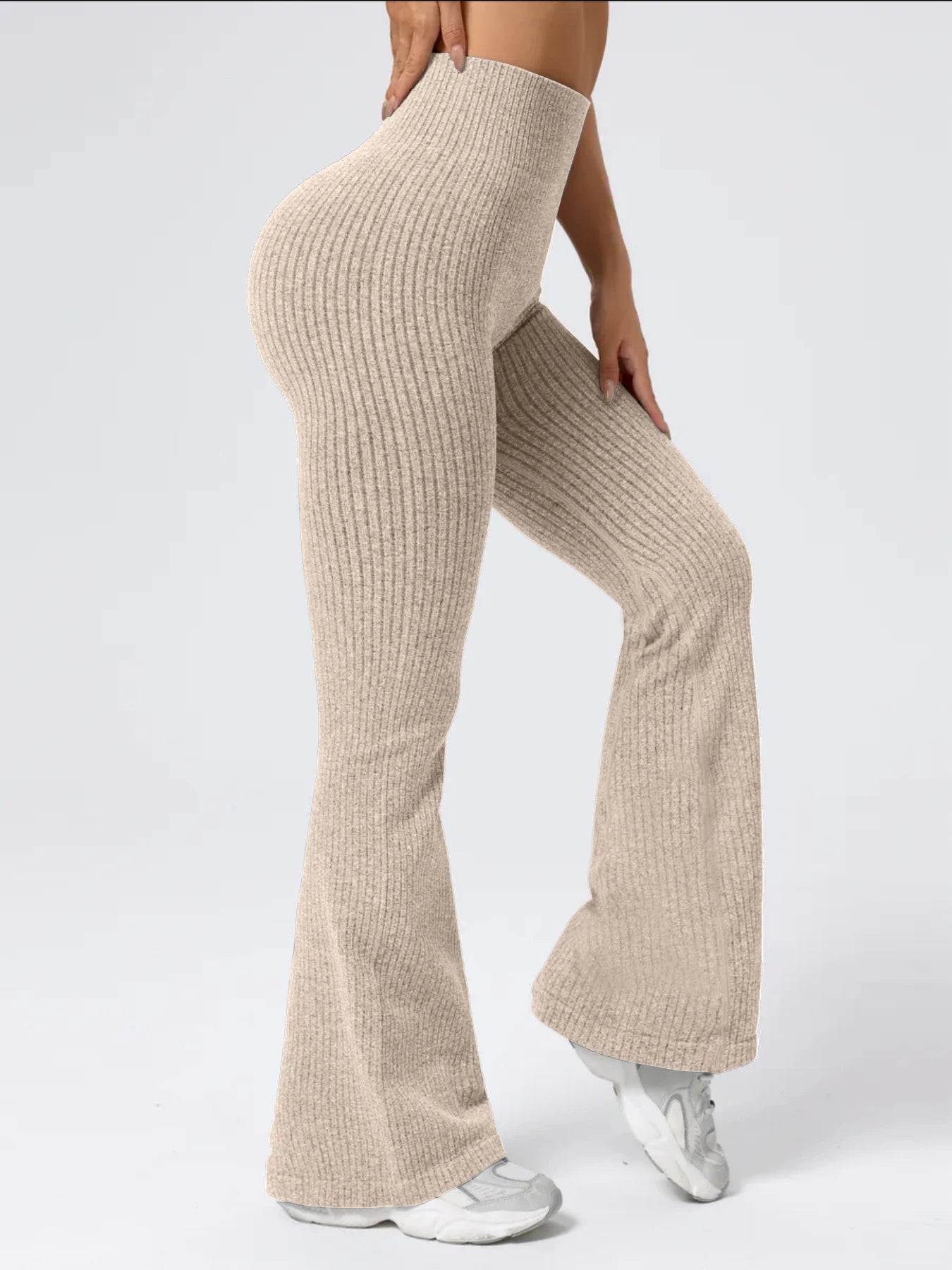 High Waist Bell Bottom Yoga Pants
