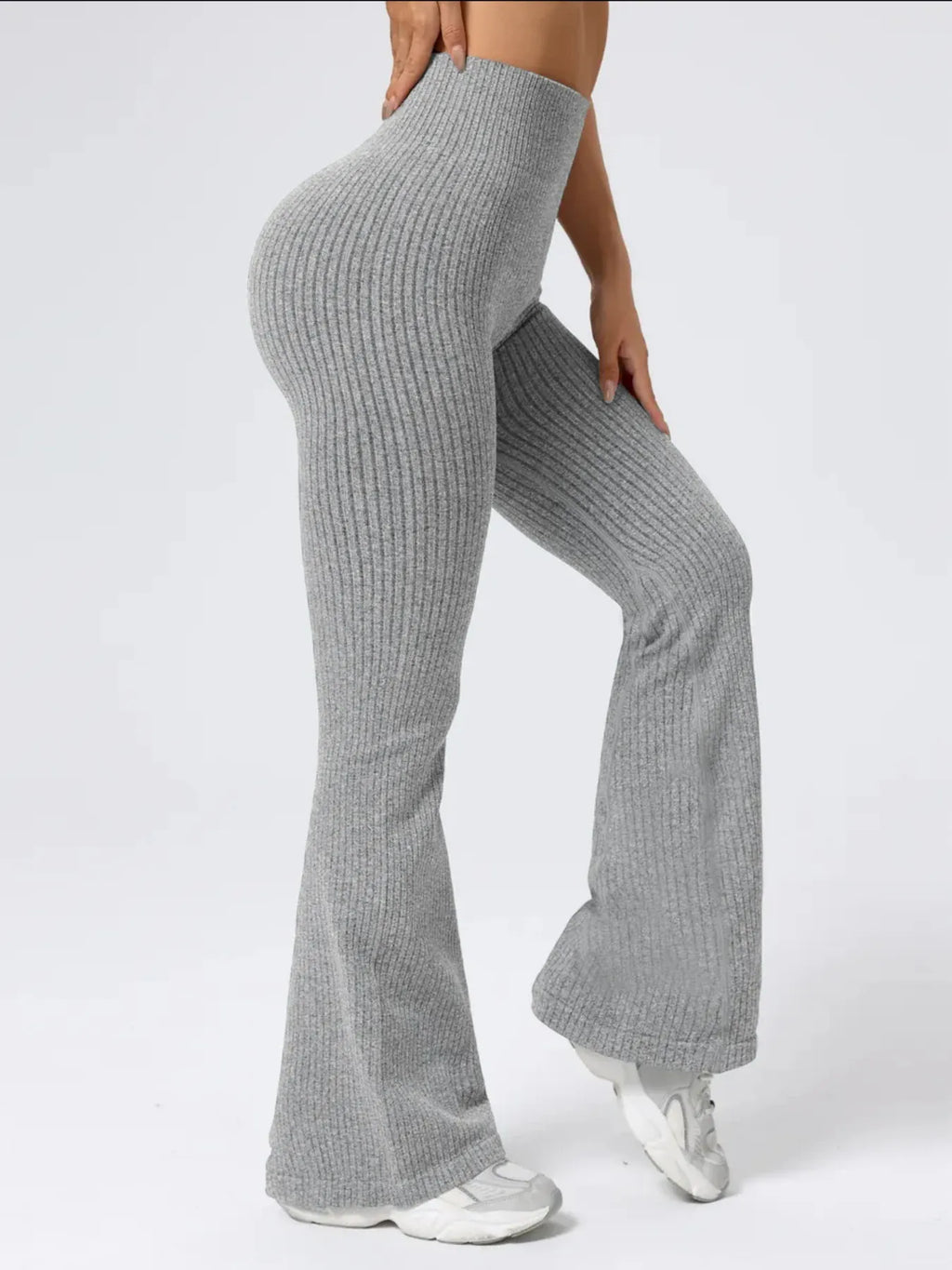 High Waist Bell Bottom Yoga Pants
