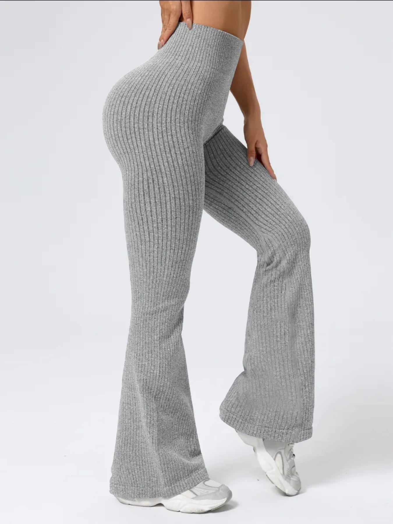 High Waist Bell Bottom Yoga Pants